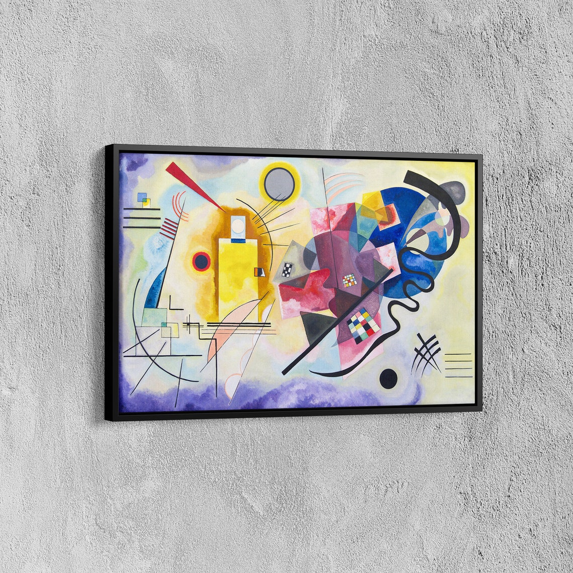 Wassily Kandinsky Yellow Red Blue 1925 Abstract Masterpiece Poster - Image 7