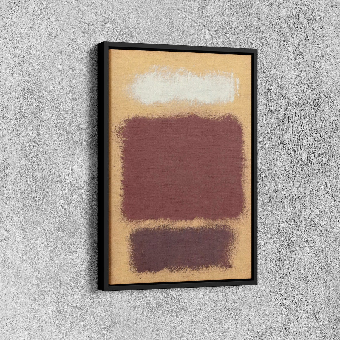 Mark Rothko Claret Red Over Beige Print Mark Rothko Paintings Exhibition Poster Modern Art Expressionism Abstract Wall Art - Image 7