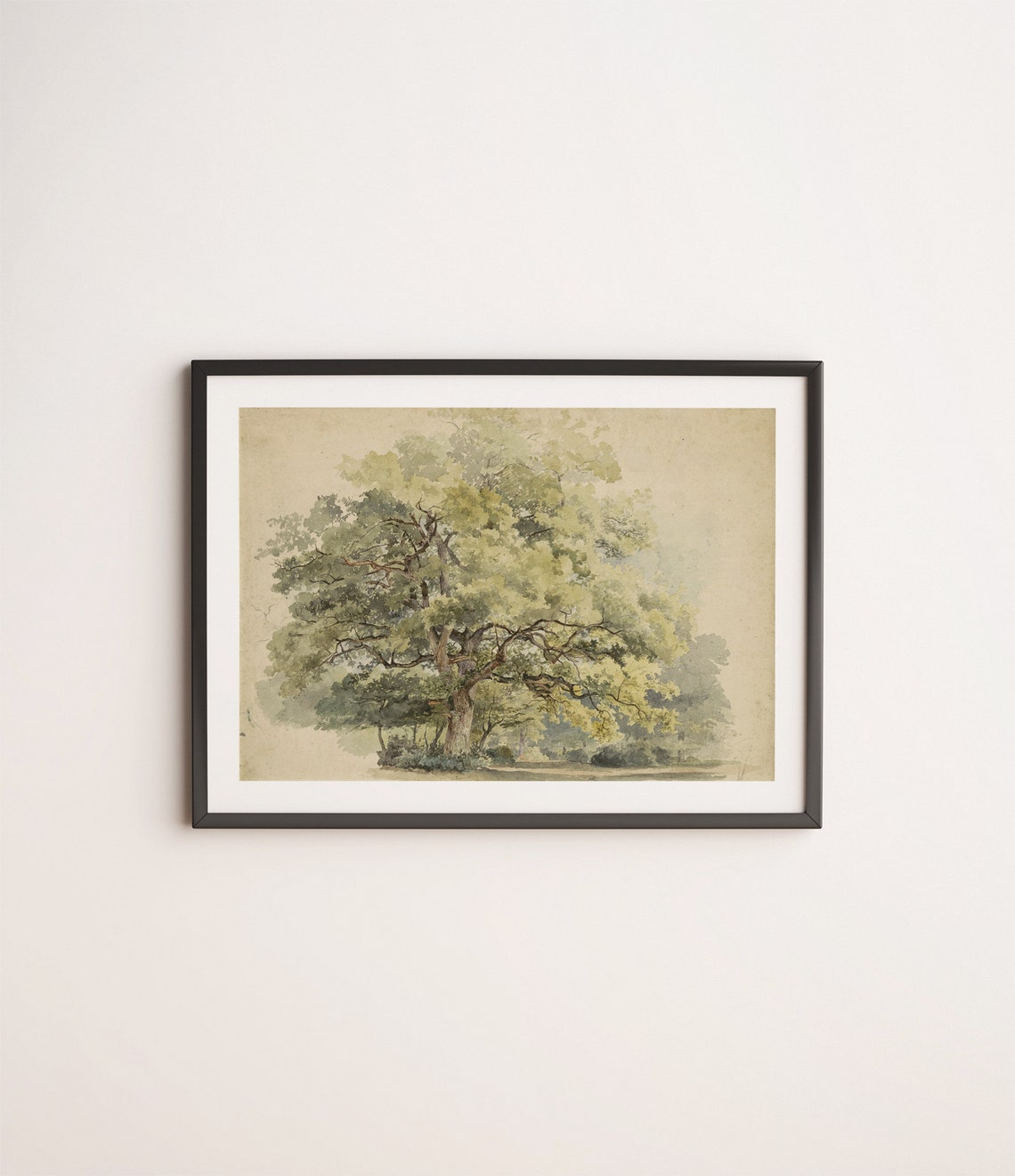Tree Paintings Vintage Tree Prints Farmhouse Wall Decor Living Room Art Prints Housewarming Gift Wall Art - Image 4