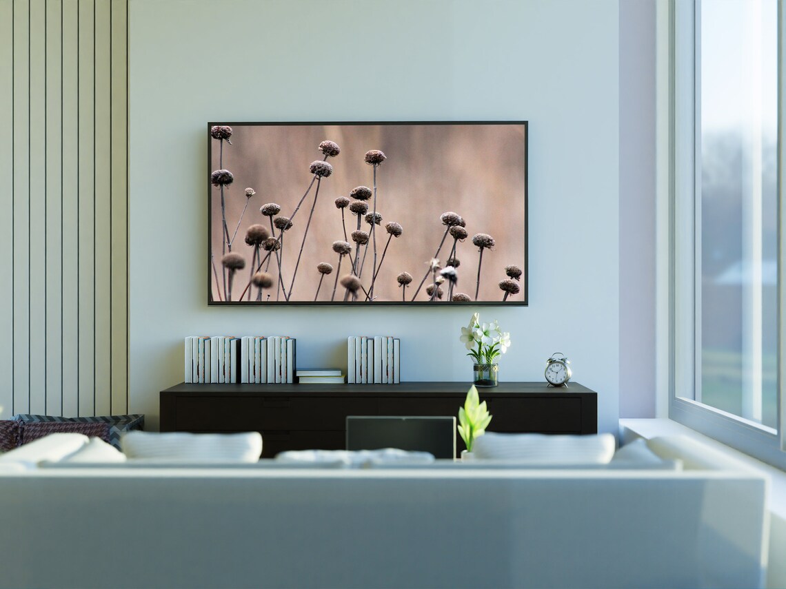 Wild Bergamot Abstract Art Print, Modern Decor - Image 3
