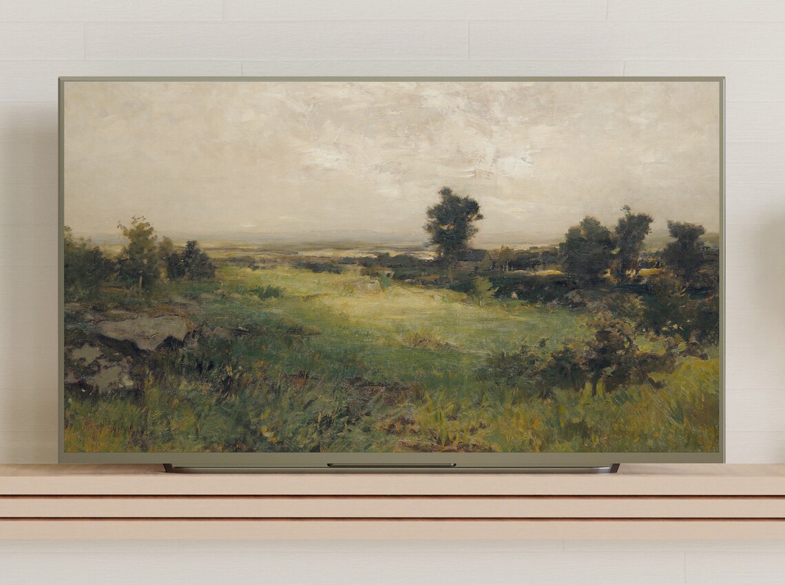 Housatonic Valley Vintage Landscape Art Print - Image 3