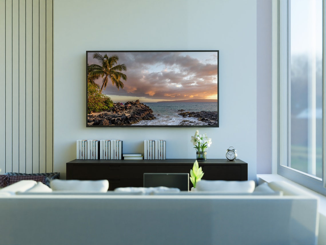 Sunset Beach Frame TV Art - Image 4