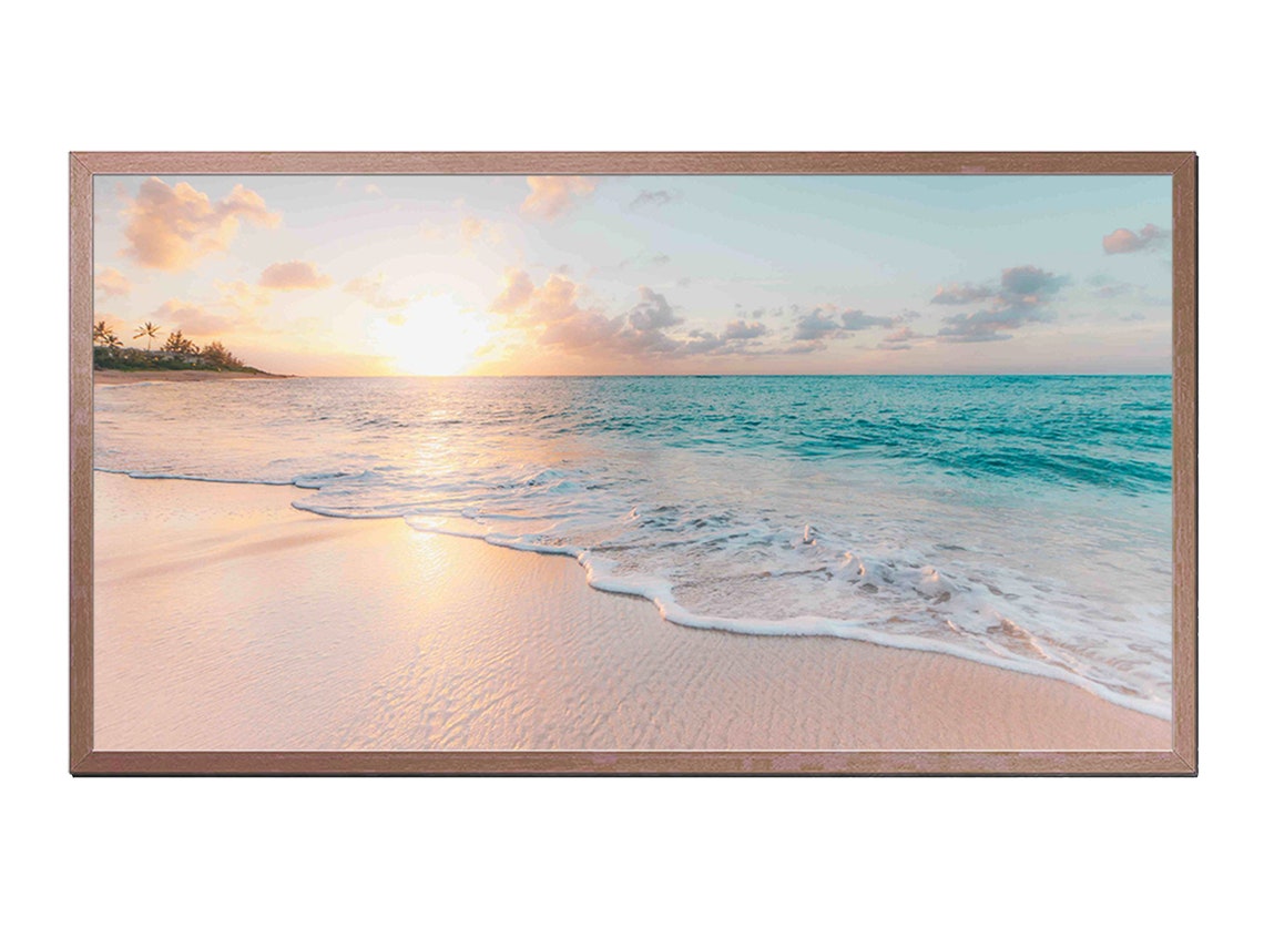 Sunset On The Beach Poster Print
