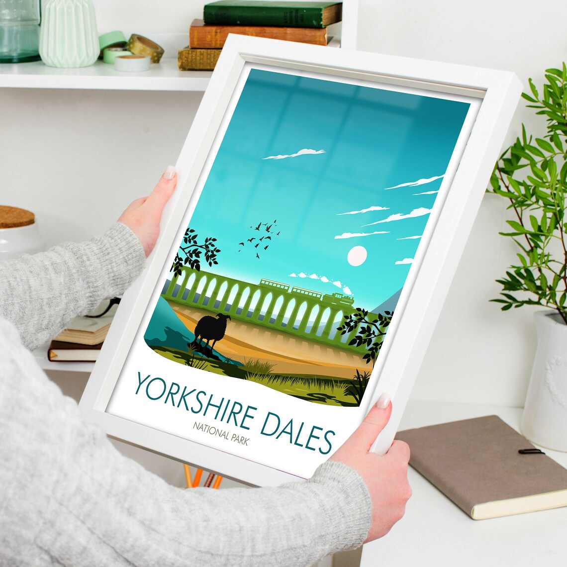 Yorkshire Dales Art Print, Yorkshire Landscape - Image 3