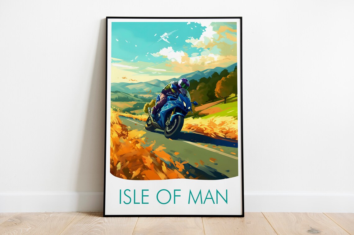Isle Of Man Travel Poster, Place-Inspired Art Print - Image 2