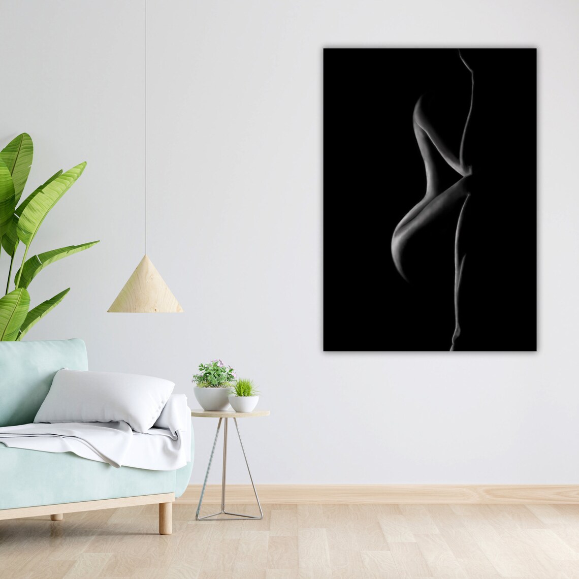 Sensual Woman Portrait Art Print, Modern Decor - Image 5