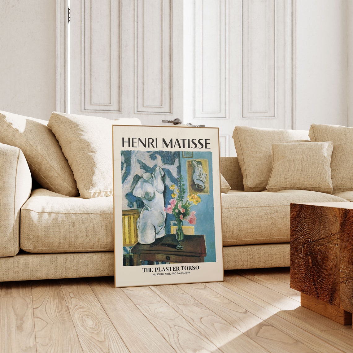 Henry Matisse Exhibition Poster Famous Gallery Wall Art Print Painting Art Print Floral Wall Print Garden Scenery Nature Living Room Art - Image 4