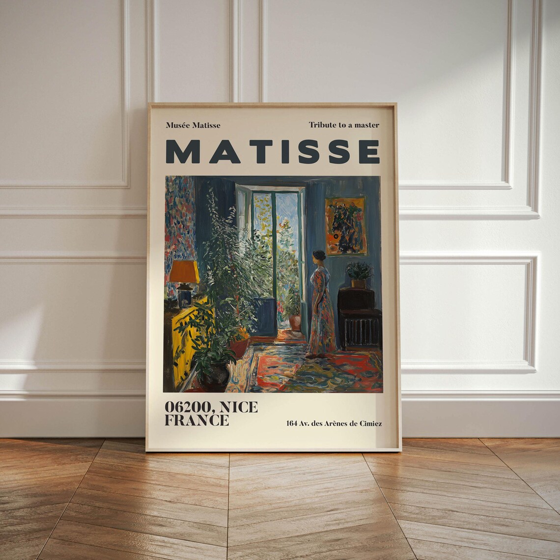 Henri Matisse Exhibition Poster, Garden Scenery - Image 3