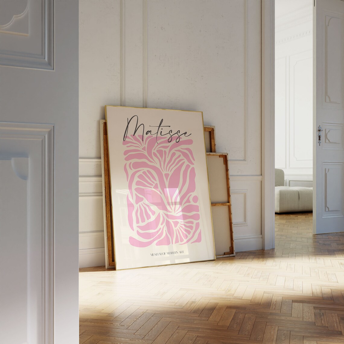 Henri Matisse Exhibition Poster, Boho Garden Scenery - Image 2