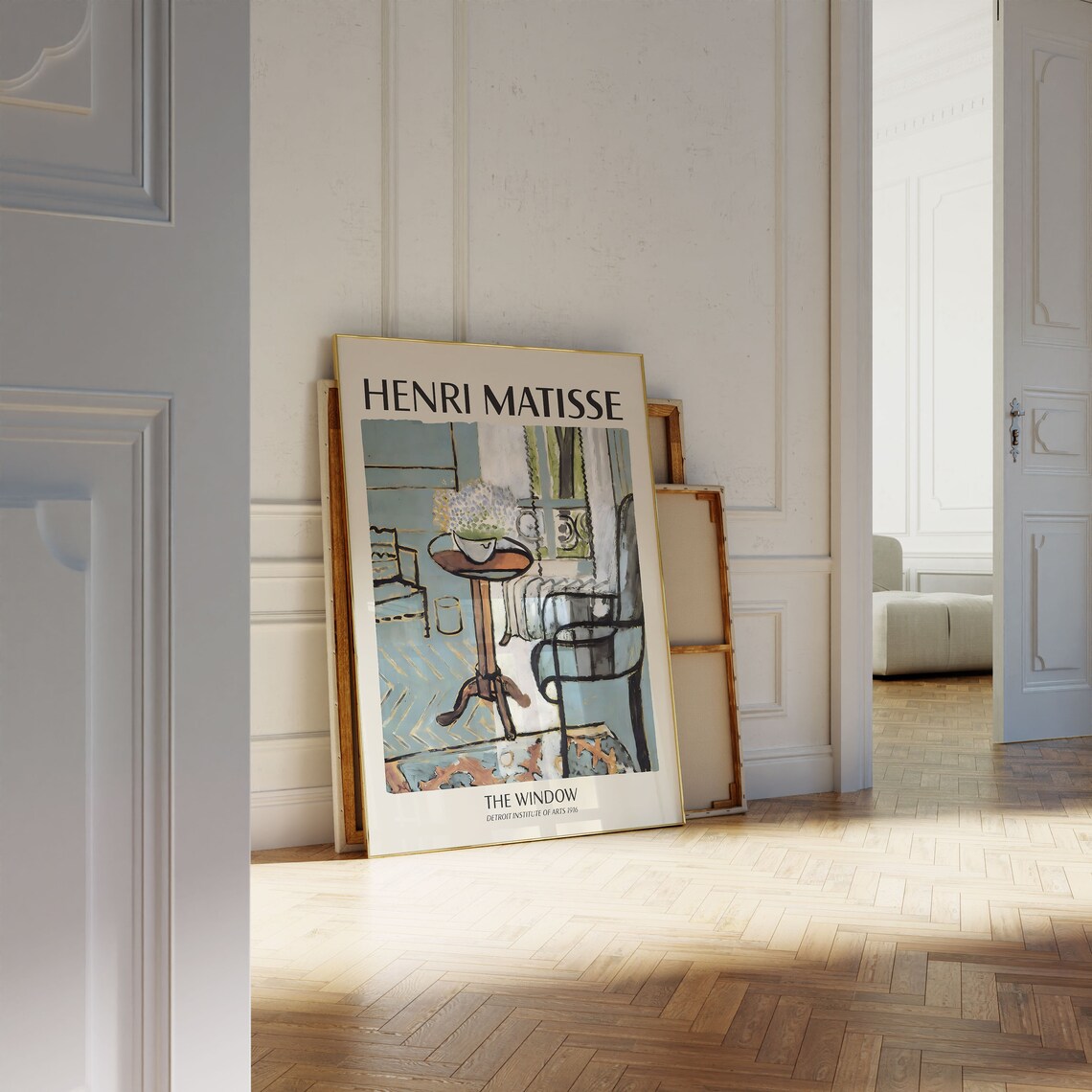 Henry Matisse Exhibition Poster, Floral Garden Scenery - Image 3