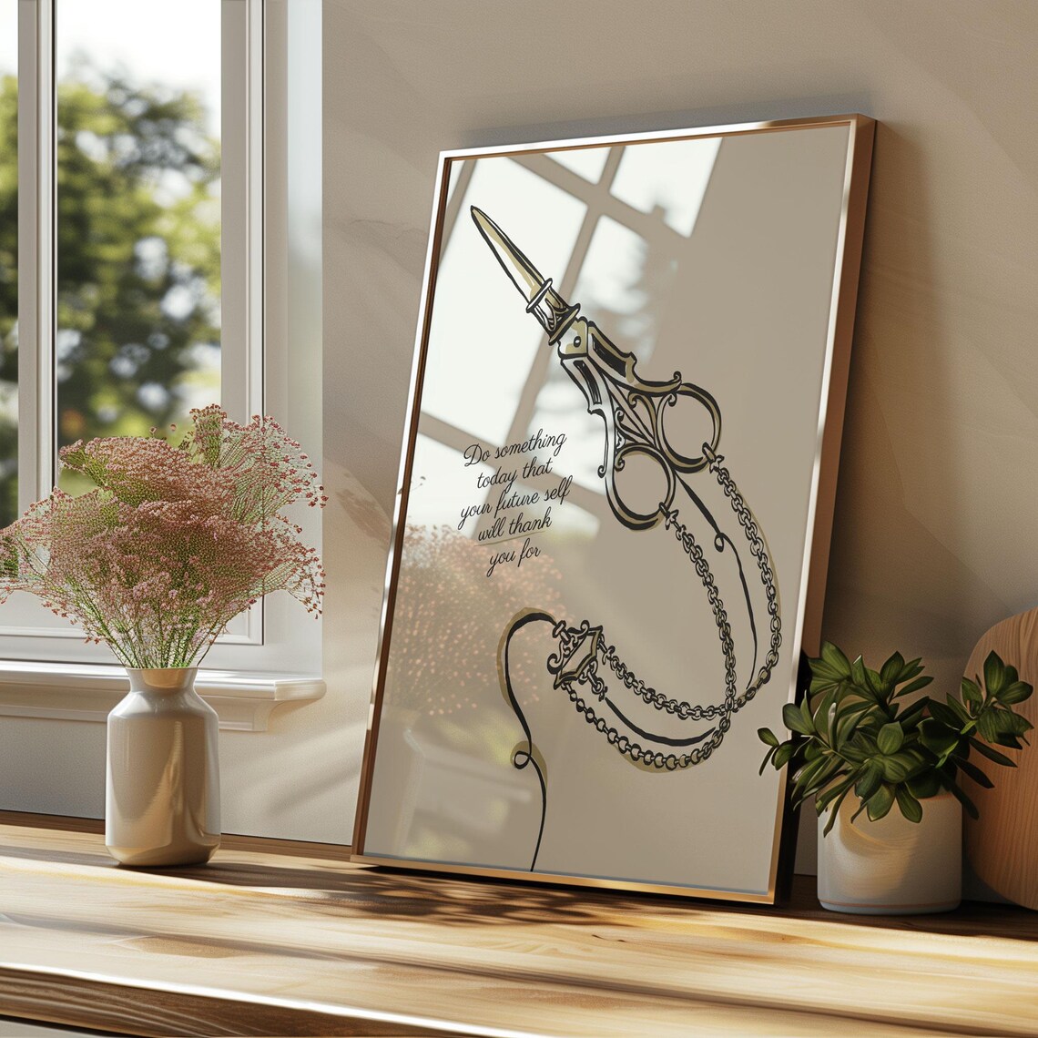Still Life Retro Vintage Boho Poster Print
