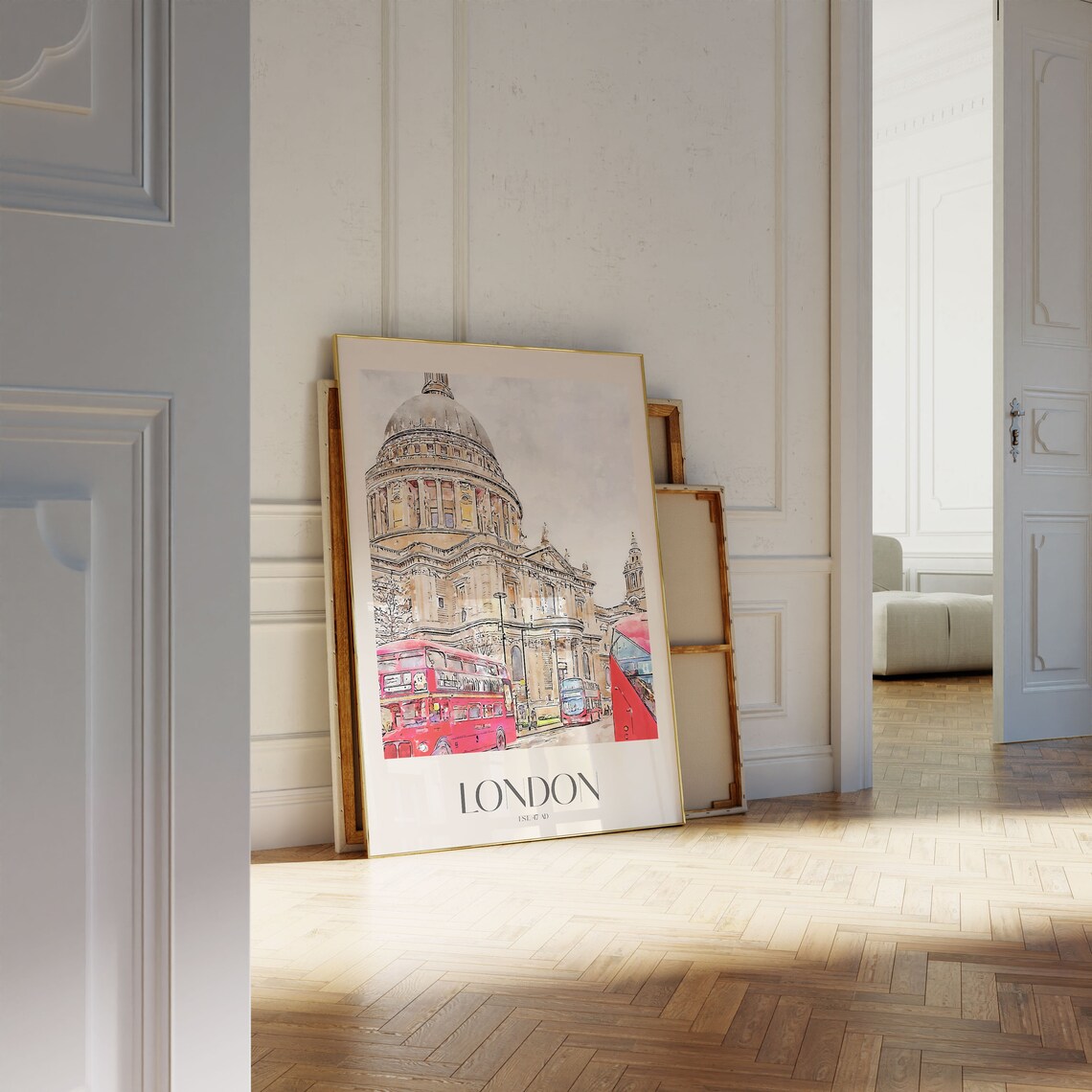 Travel London, Trendy British Wall Art Decor - Image 3