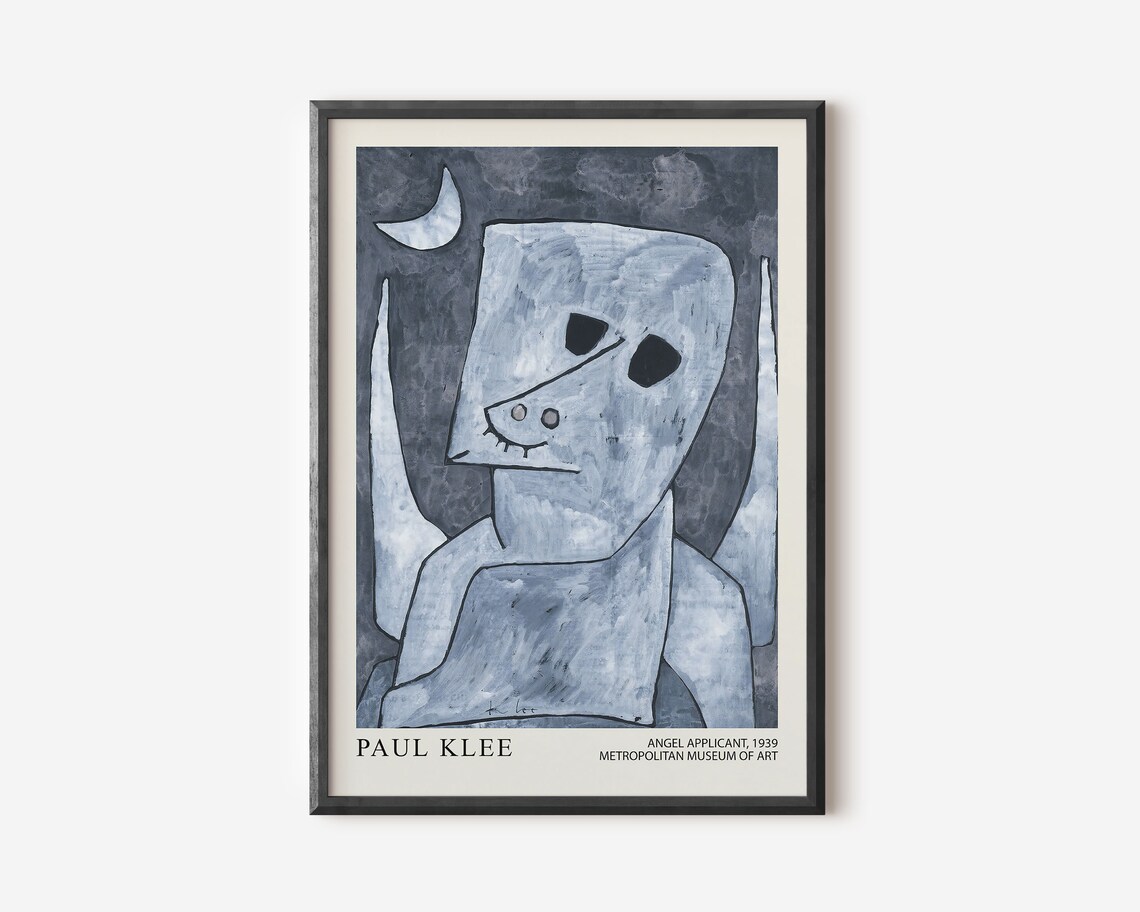 Paul Klee Abstract Art Print, Modern Exhibition Poster