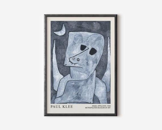 Paul Klee Abstract Art Print, Modern Exhibition Poster