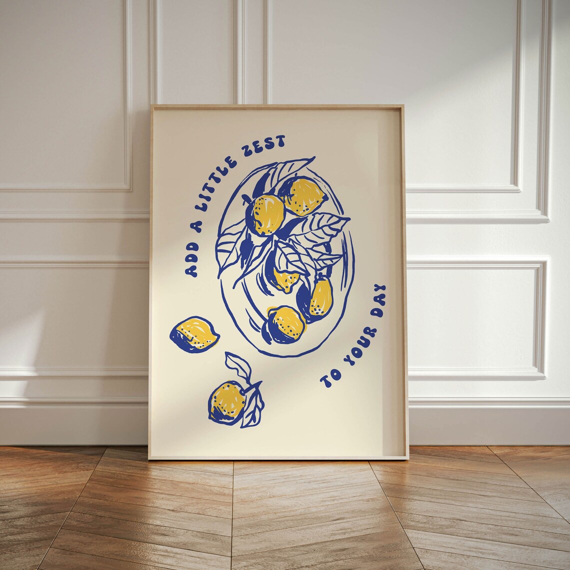 Lemon Kitchen Fruit Print, Kitchen Wall Decor - Image 4
