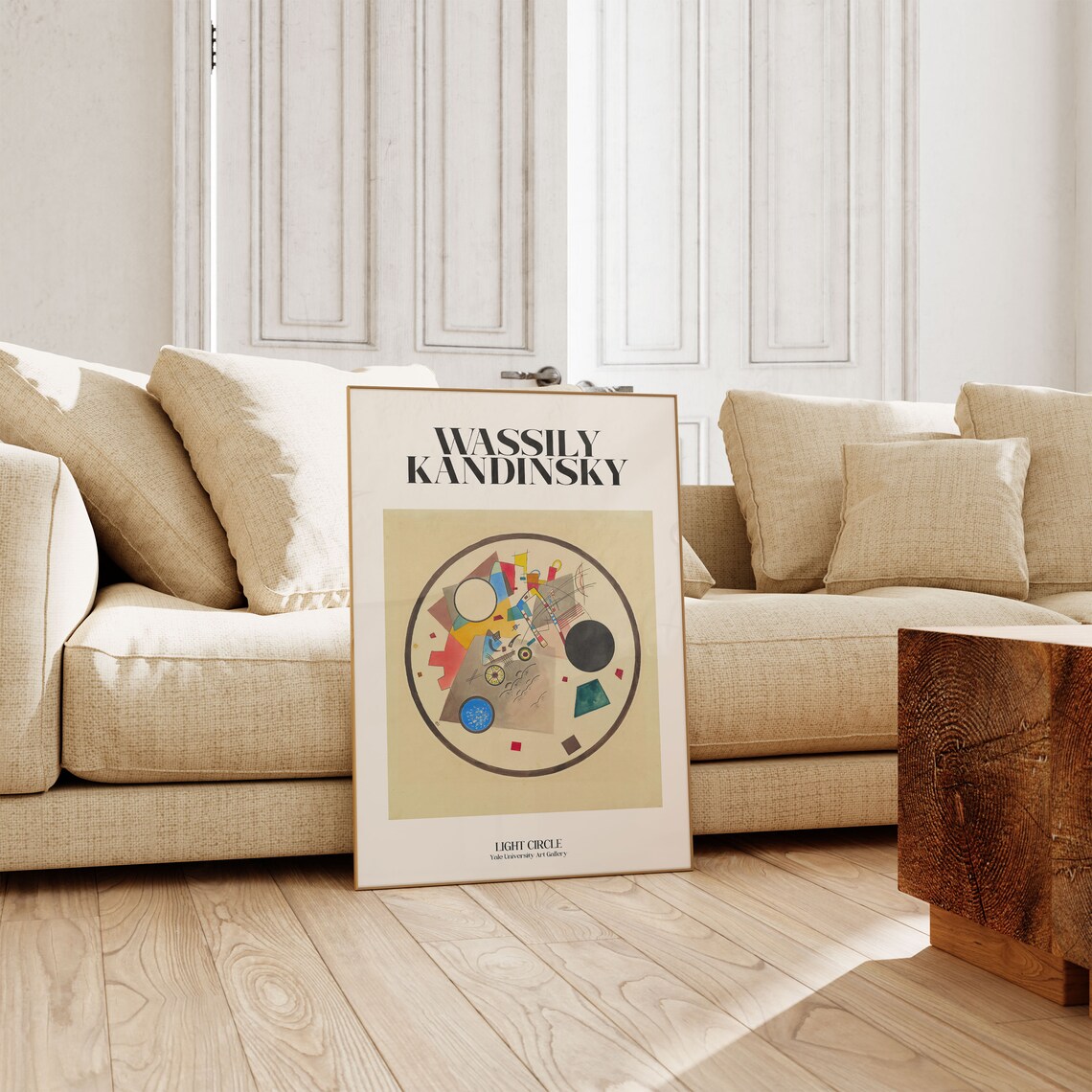 Wassily Kandinsky Light Circle Abstract Yale Art Gallery Poster - Image 4