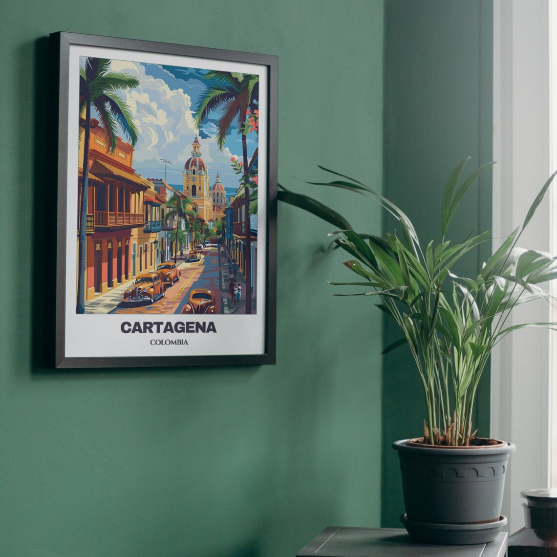 Cartagena Travel Poster, Colombia Travel Poster Art - Image 5