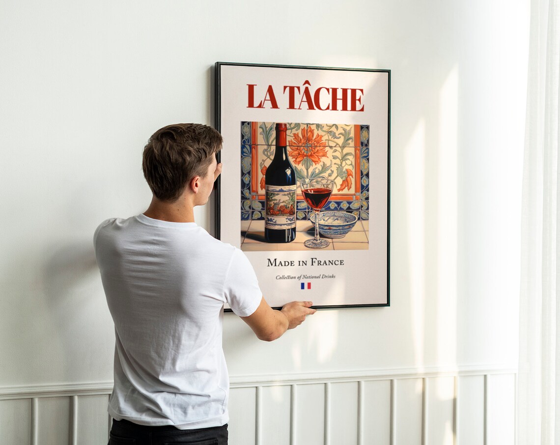 La Tche On Maiolica Tile, Vosne Romane Poster - Image 2