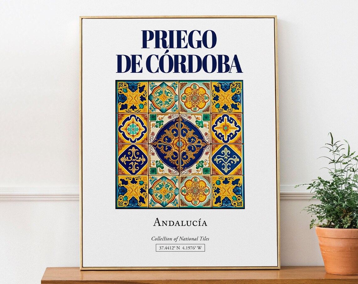 Priego De Crdoba Andaluca Spain Travel Poster