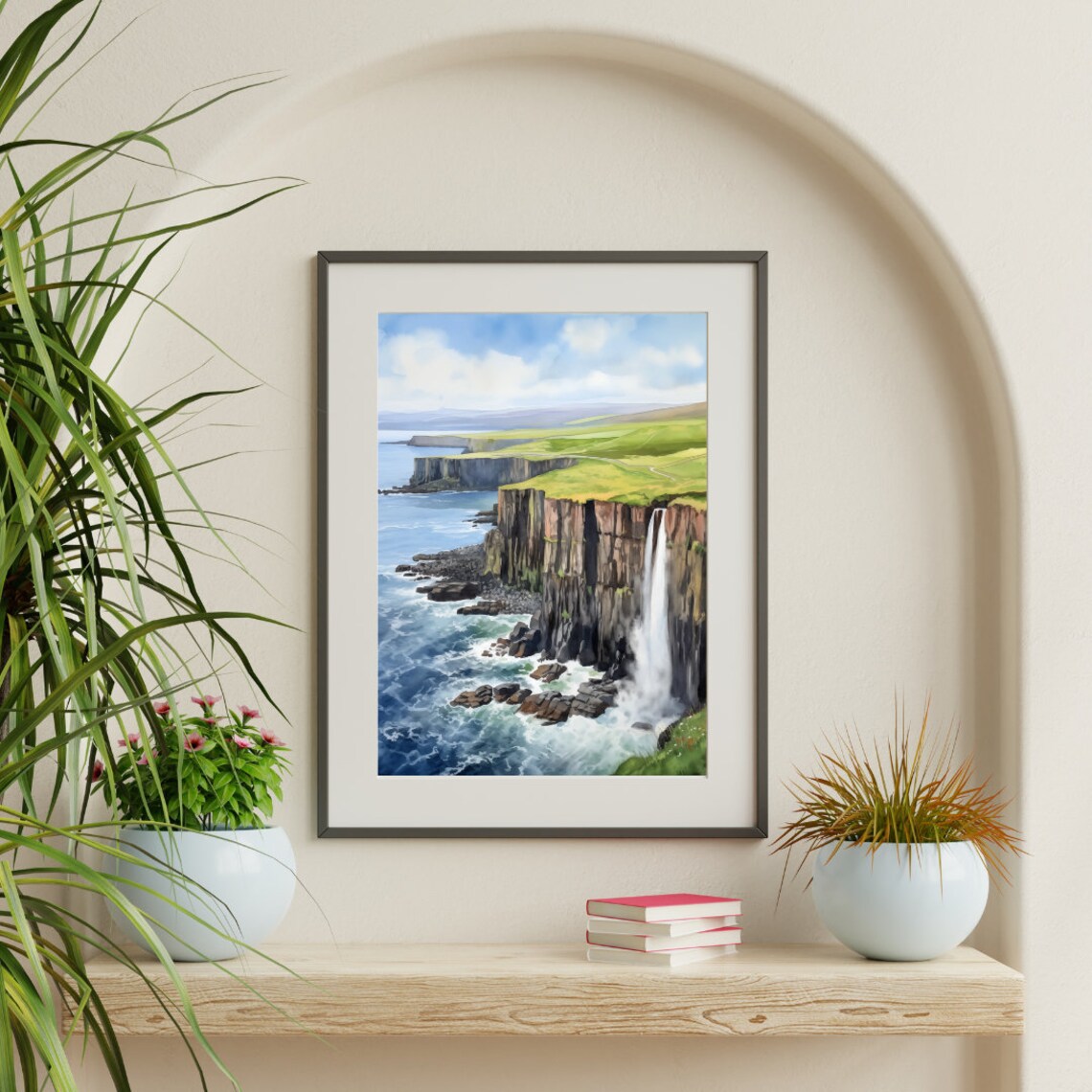 Isle Of Skye Watercolor Print, Scottish Travel Poster - Image 3