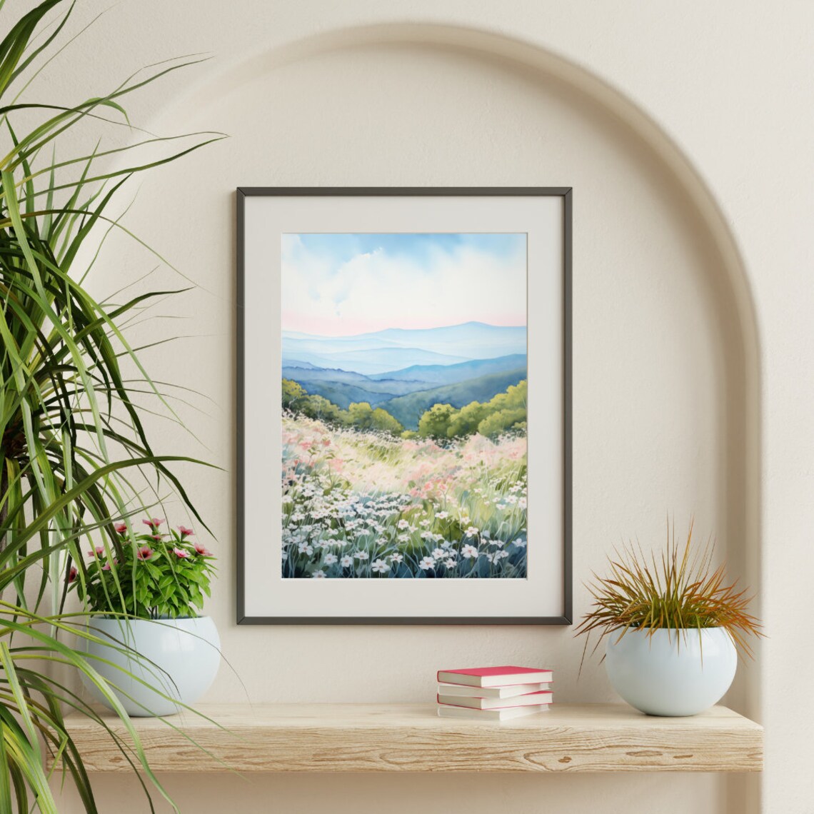Shenandoah National Park Watercolor Travel Poster - Image 3