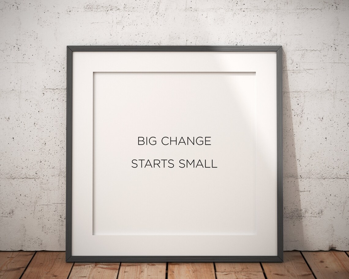 Motivational Quotes Poster, Minimalist Home Office Decor - Image 3