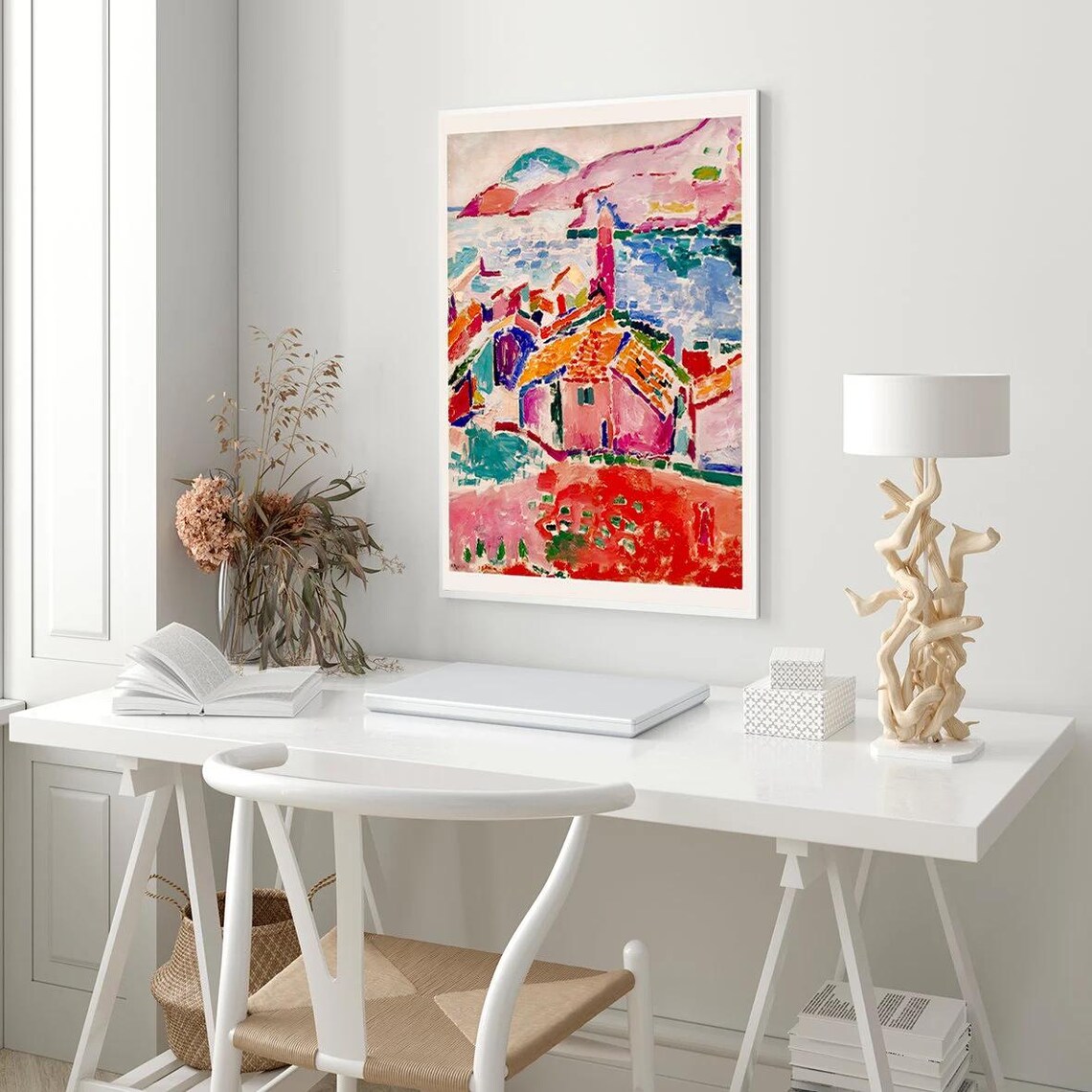 Henri Matisse The Roofs of Collioure Fauvist Harbor Village Poster - Image 3