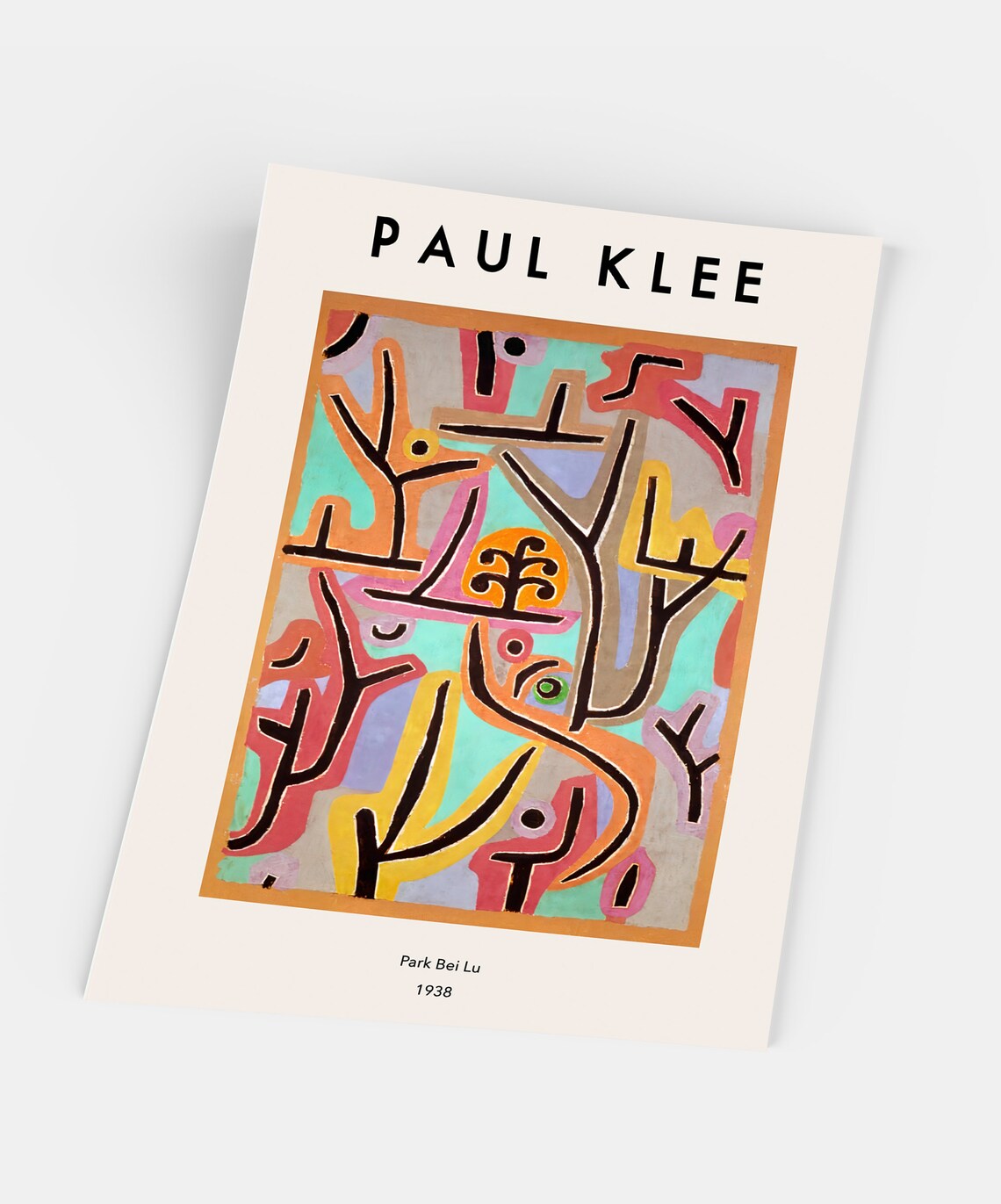Paul Klee Abstract Exhibition Poster, Museum Art Print - Image 5