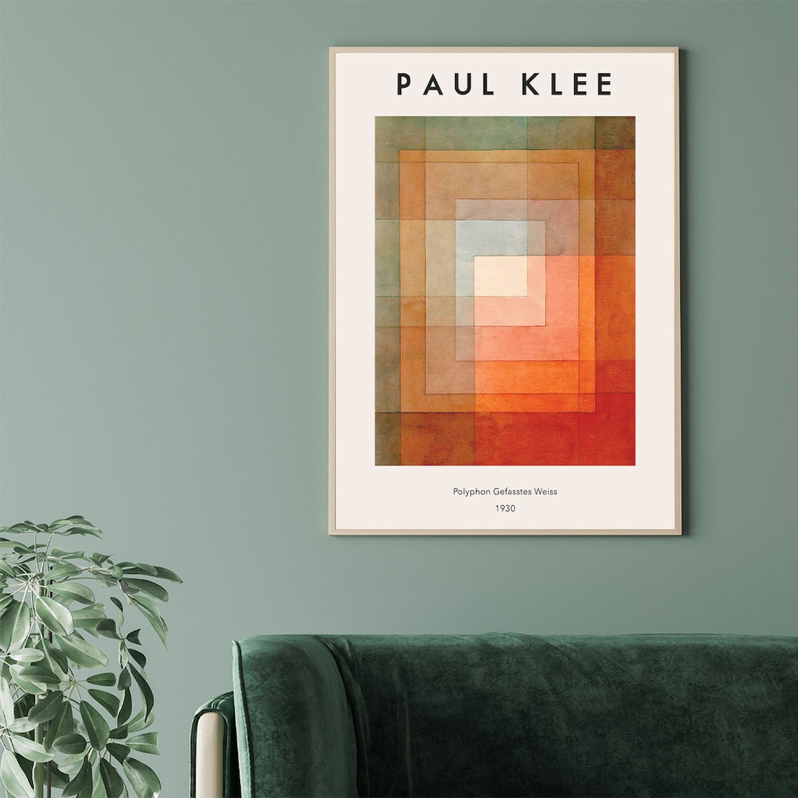 Paul Klee Abstract Exhibition Poster, Art Print - Image 3