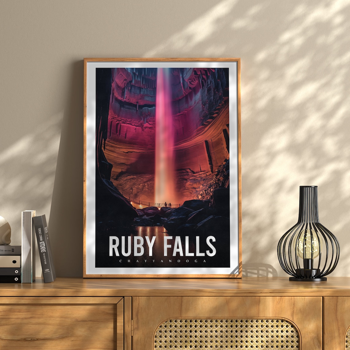 Ruby Falls Chattanooga Tennessee Travel Poster - Image 2