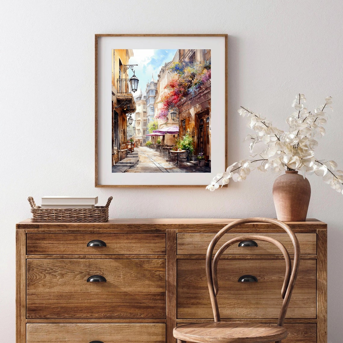 Vienna Travel Painting Art Print Vienna Poster Wall Art Austria Vintage Style Poster Travel Poster Gift Vienna Print Art Print Home Gifts - Image 2