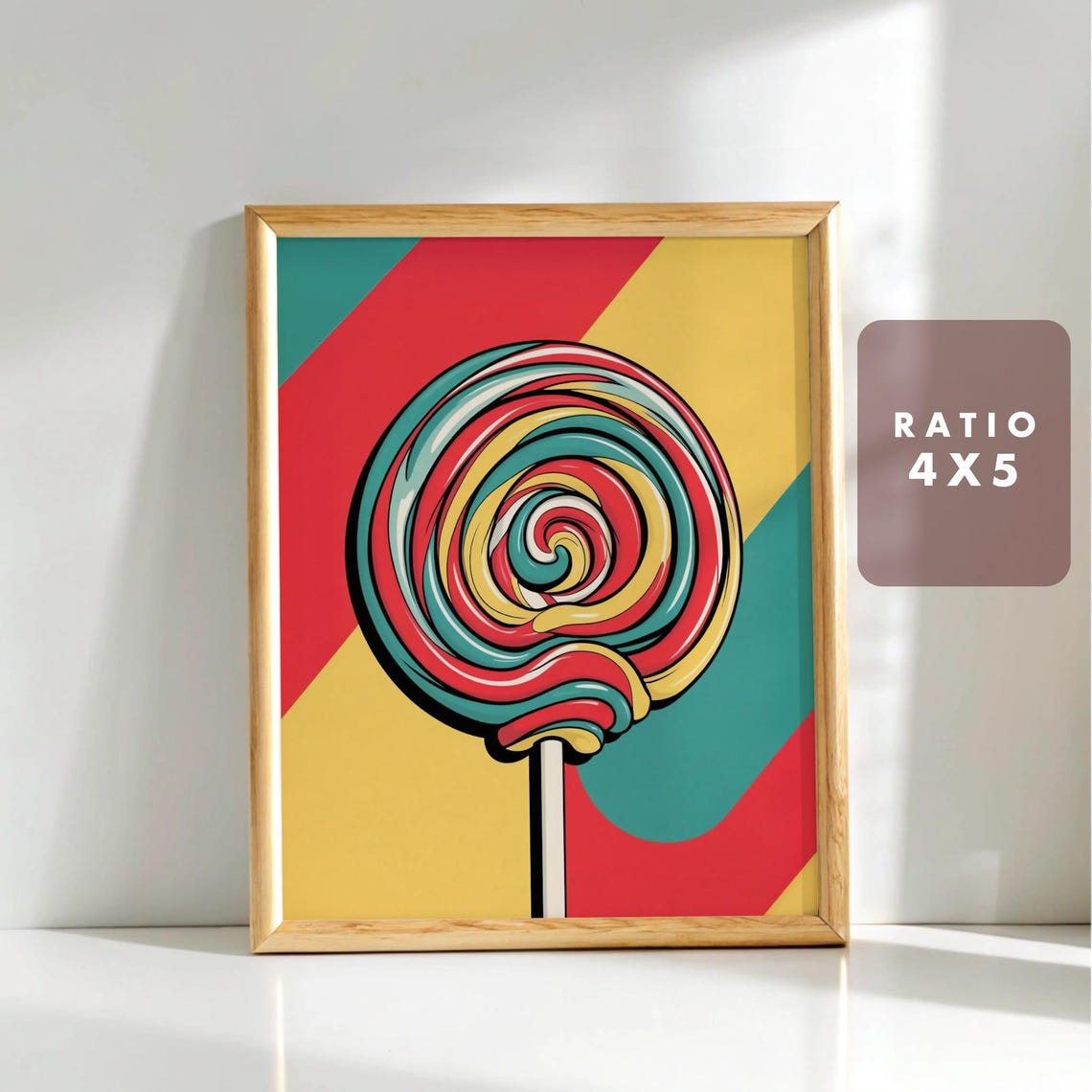 Pop Art Lollipop Poster, Fun Kitchen Decor - Image 5