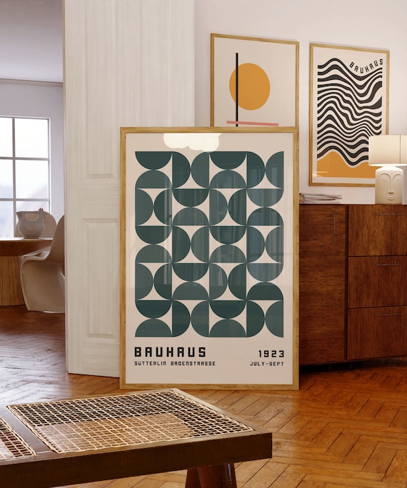 Bauhaus Exhibition Poster 1923 Art Print