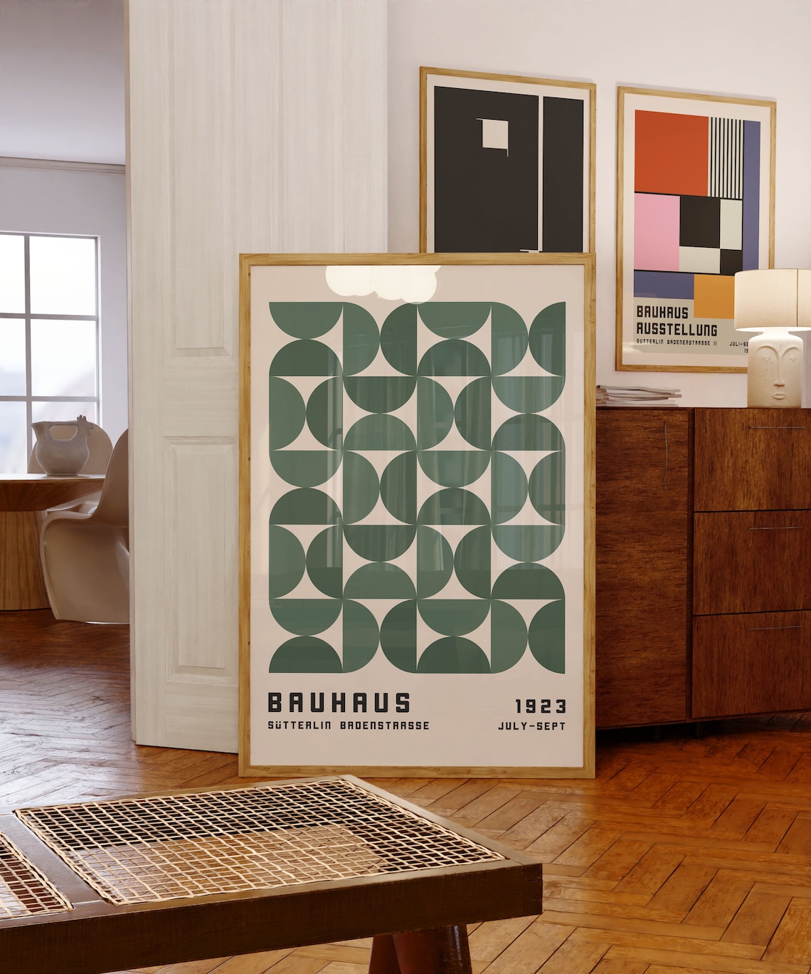 Bauhaus Exhibition Poster 1923, Mid-Century Modern Art Print