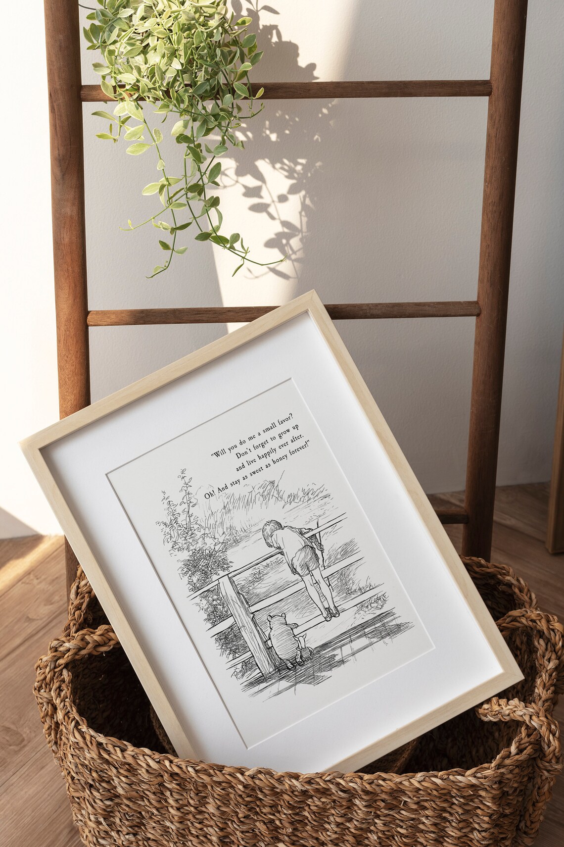Winnie The Pooh Nursery Art, Classic Nursery Decor - Image 2