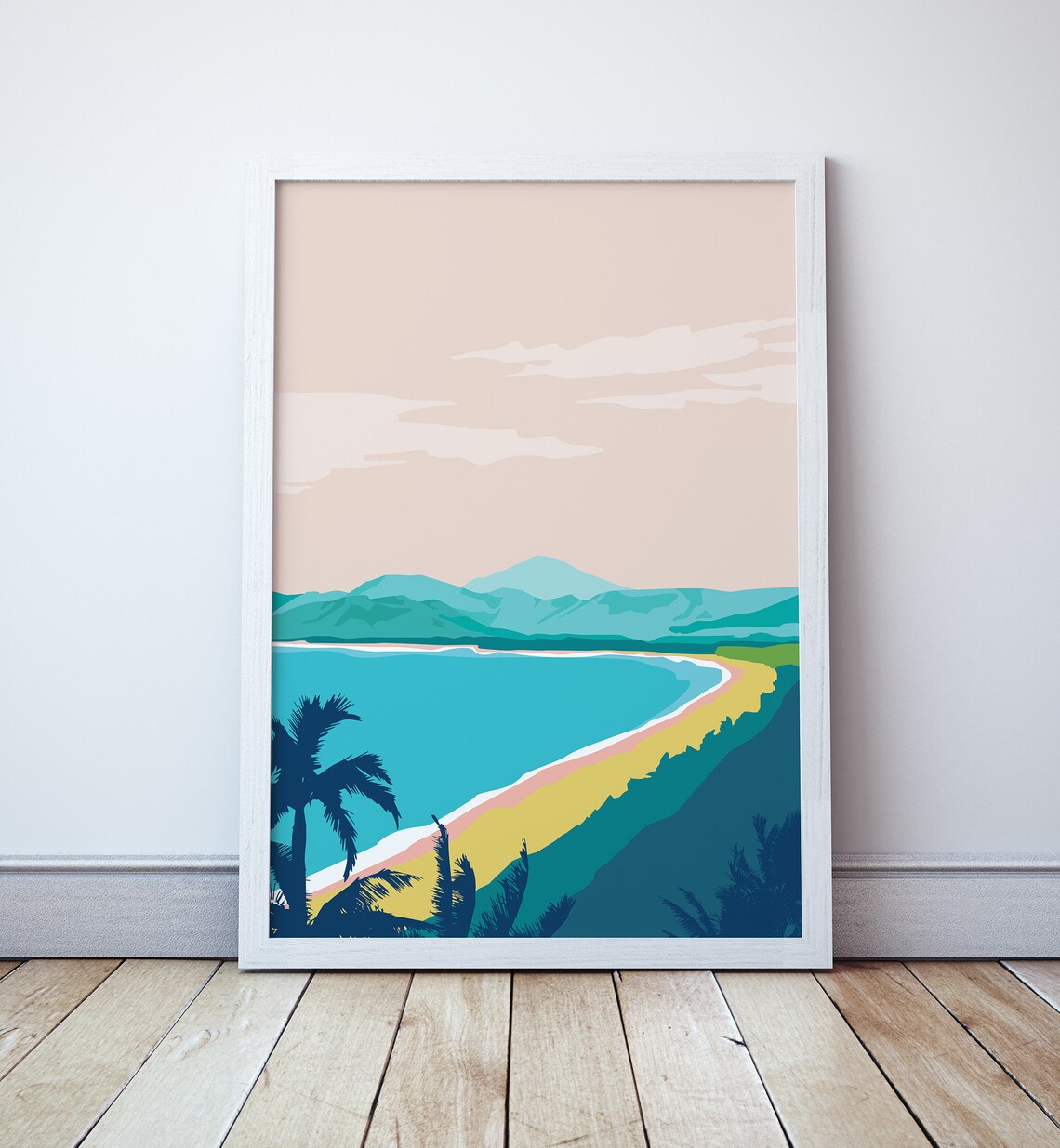 Beach Travel Print, Port Douglas Australia