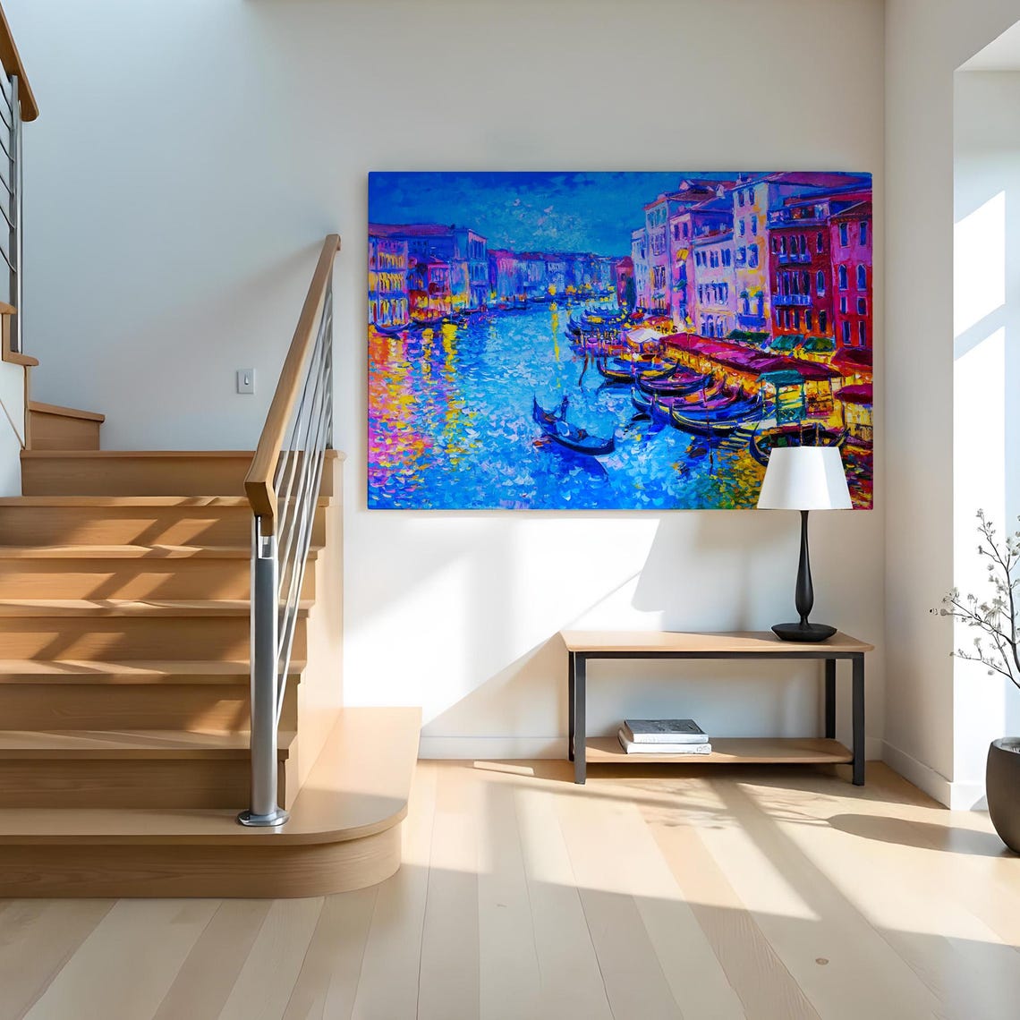 Russia Neva River Landscape Wall Art Large Wall Art Modern Wall Decor Regional Wall Decor Office Wall Decor - Image 2