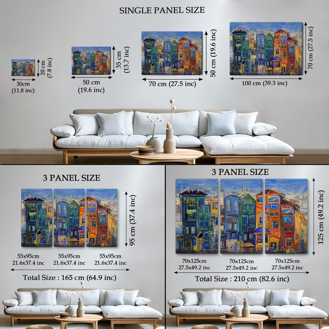 Colorful Dutch Old Town Houses Vibrant Waterfront Canal Street Poster - Image 4