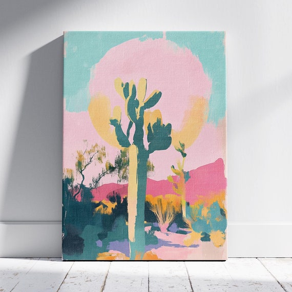 Nature Wall Art Landscape Painting Oil Painting Panoramic Farmhouse Decor Cottagecore Decor Wall Art Prints