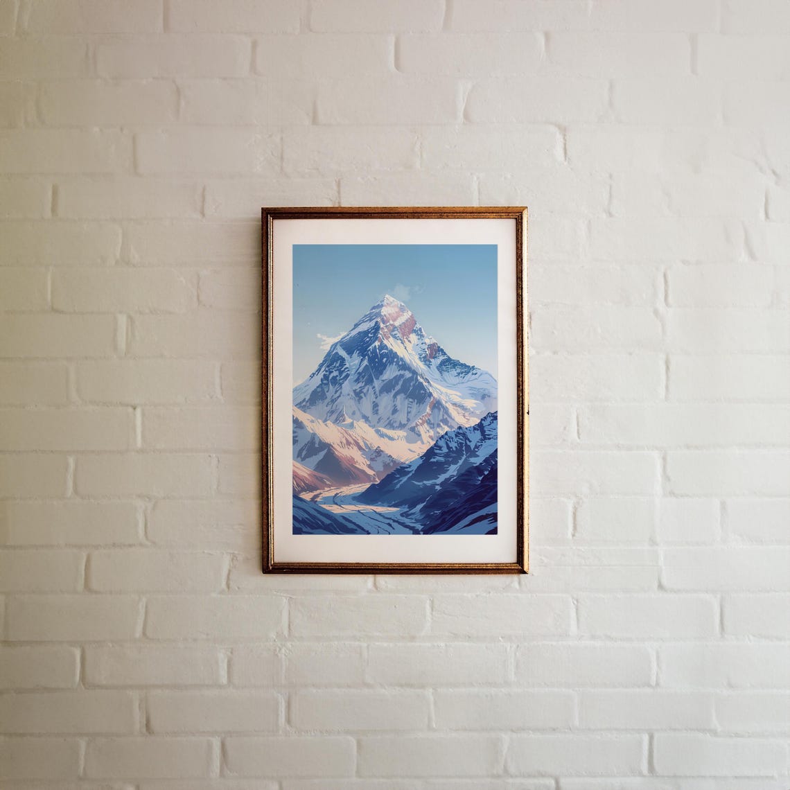 Mount Everest in the Himalayas, Travel Poster - Image 4