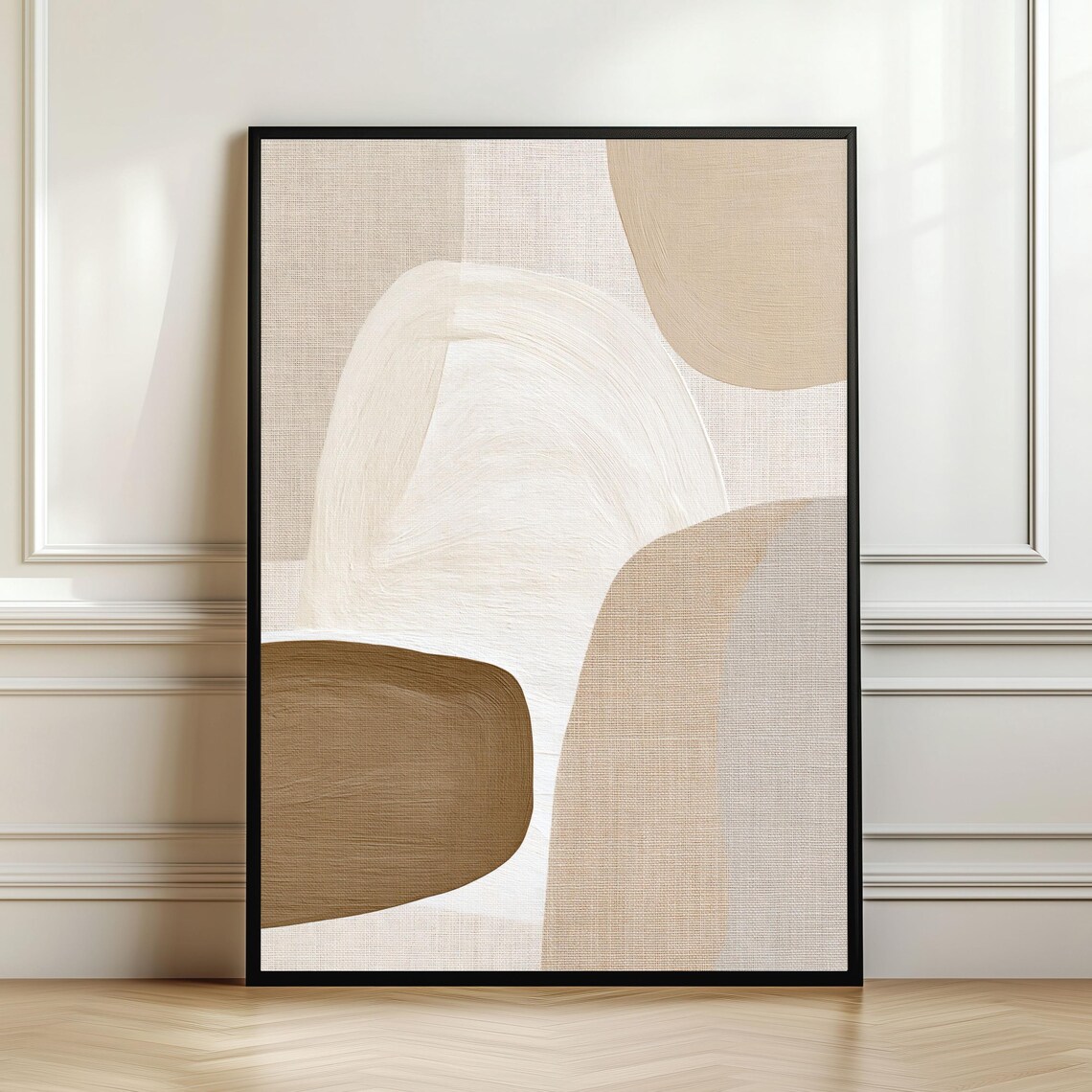 Modern Abstract Shapes, Scandinavian Artwork