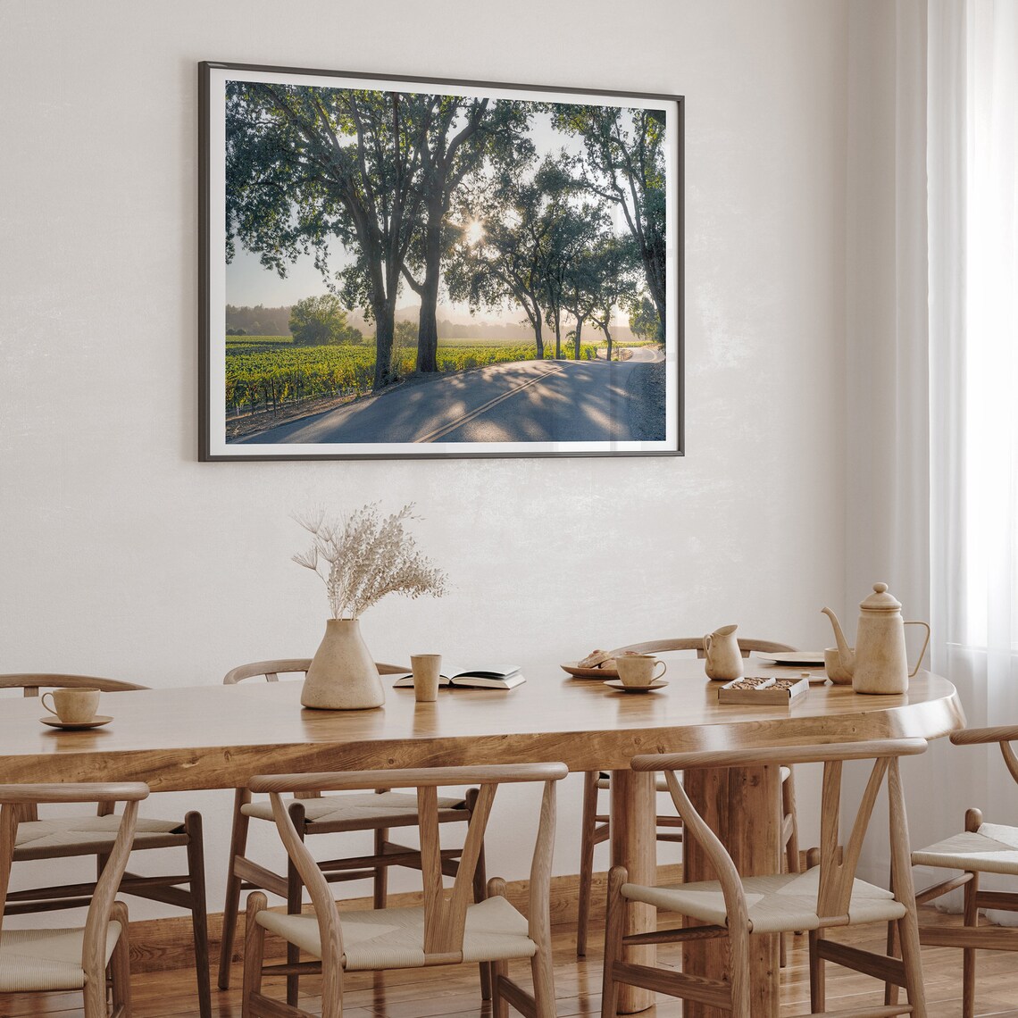 Sonoma Valley Vineyards, California Wine Country Art Print - Image 3