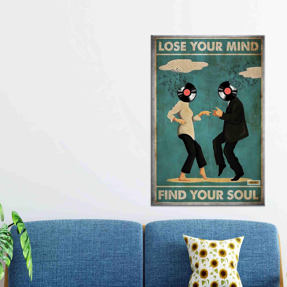 Lose Your Mind Find Soul Music Wall Art, Dance