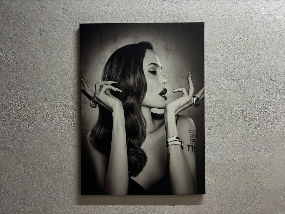 Angelina Jolie Famous Woman Actor Poster