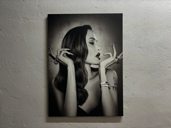 Angelina Jolie Famous Woman Actor Poster