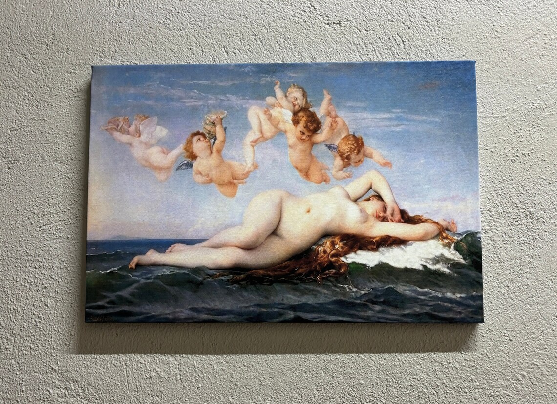 Birth of Venus 1863 Alexandre Cabanel Classic Mythology Poster