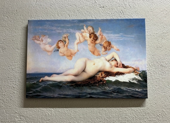 Birth of Venus 1863 Alexandre Cabanel Classic Mythology Poster