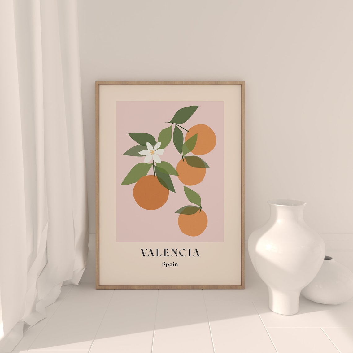 Valencia Vintage Travel Poster, Spain Art Print - Image 3