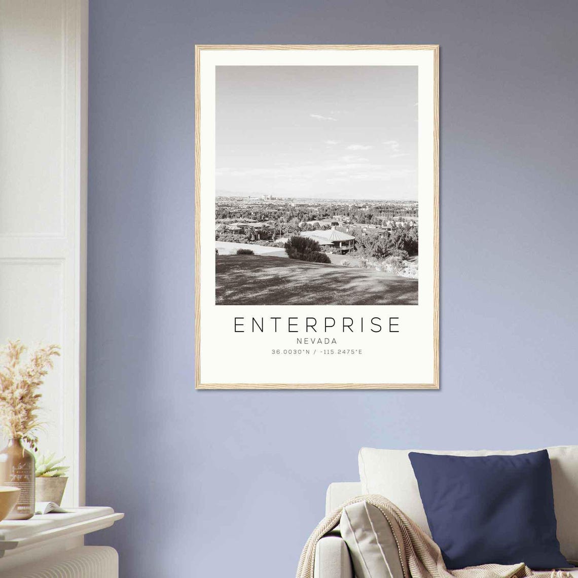 Enterprise Nevada Suburban Golf Course City Skyline Photo Poster - Image 2