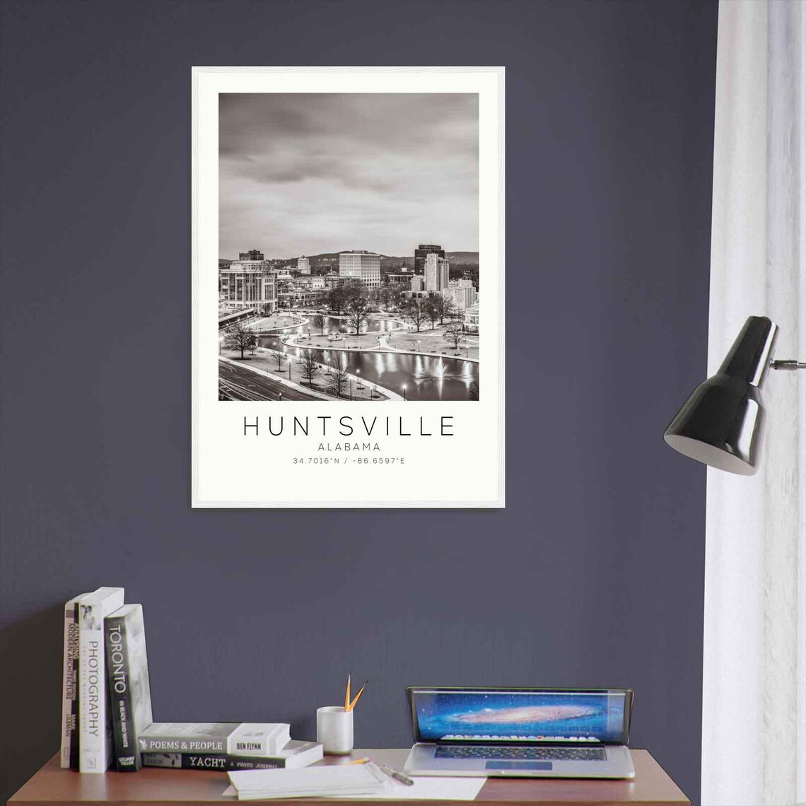 Huntsville Alabama Minimalist Travel Poster - Image 3